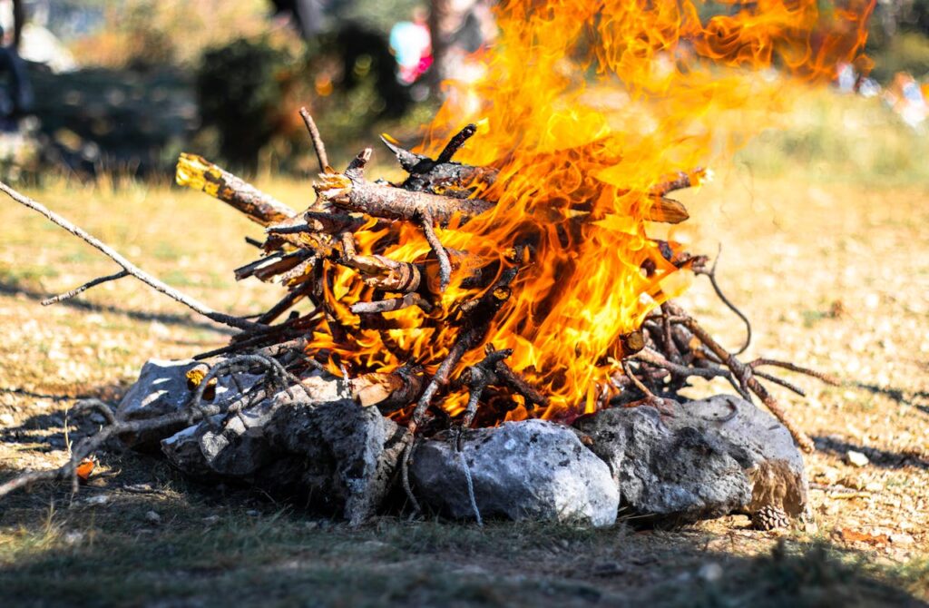 camp fire