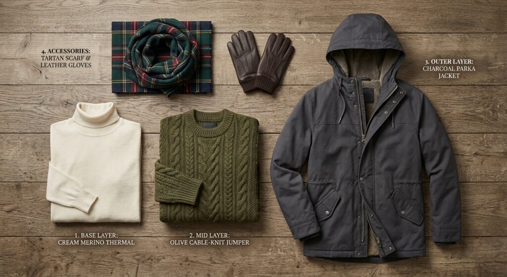 How to dress for warmth using layers